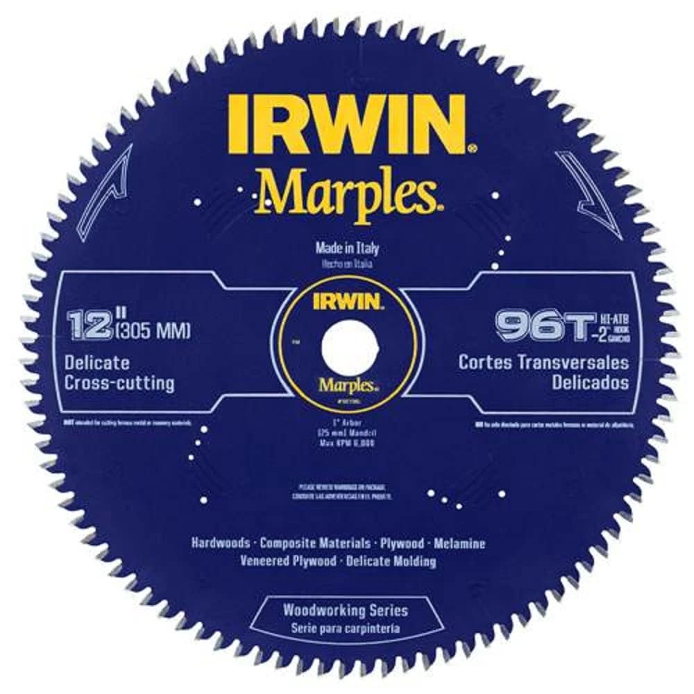 IRWIN Circular Saw Blades Marples 12-in 3 IRWIN Circular Saw Blades Marples 12-in