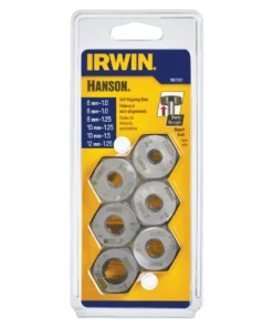IRWIN Tap & Die Sets 6-Piece Tap and Die Set -IRWIN Store 042526928611 03903055