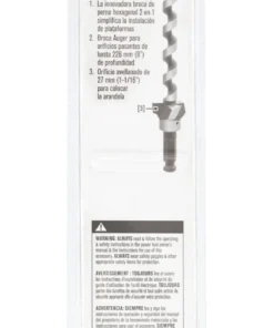 IRWIN Woodboring Drill Bits 3/8-in Woodboring Auger Drill Bit -IRWIN Store 05385026 scaled