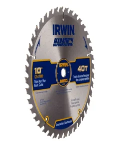 IRWIN Circular Saw Blades Marathon 10-in 40-Tooth Carbide Miter/Table Saw Blade -IRWIN Store 05385554