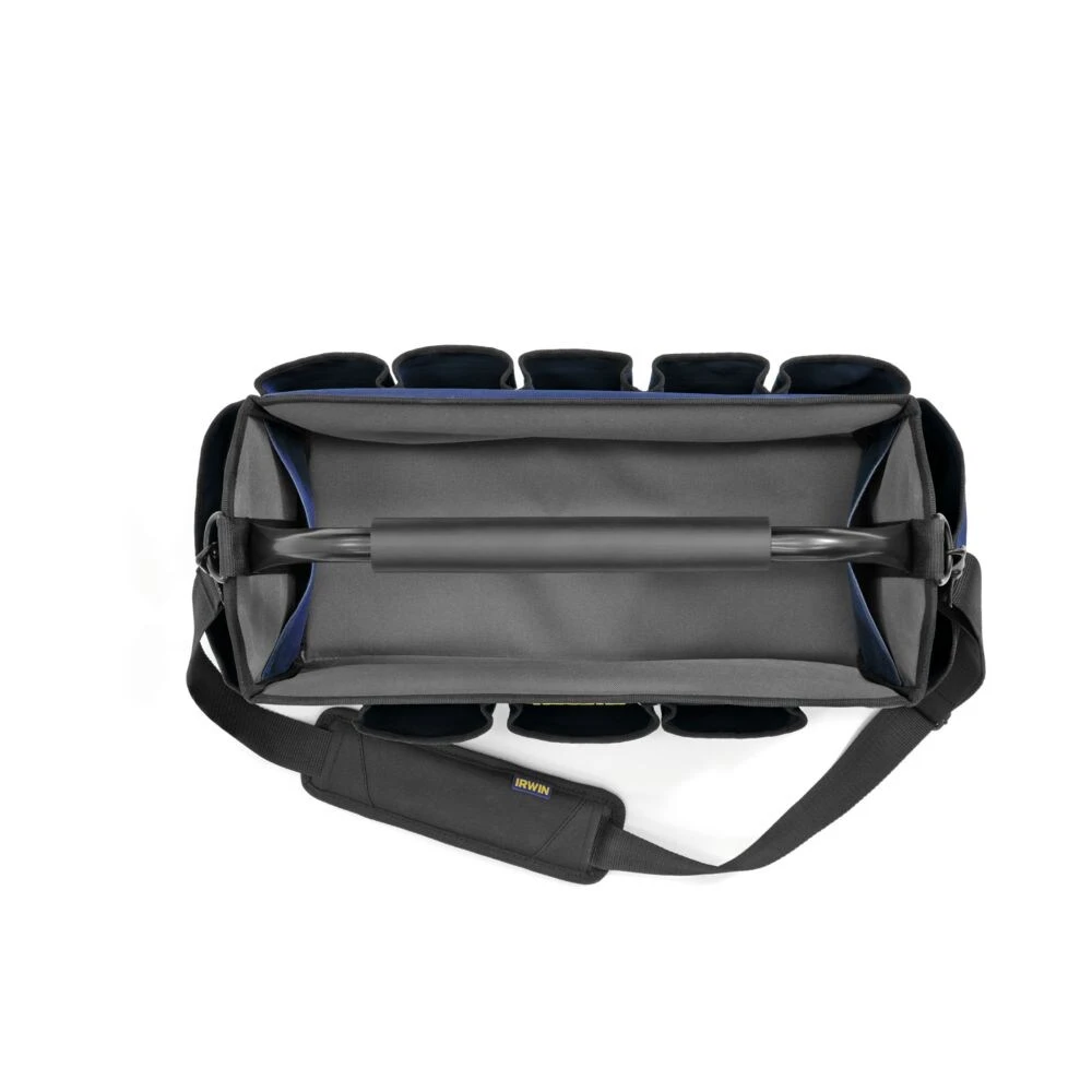 IRWIN Tool Bags Blue/Black Polyester 18-in Tool Tote 4 IRWIN Tool Bags Blue/Black Polyester 18-in Tool Tote - Image 3