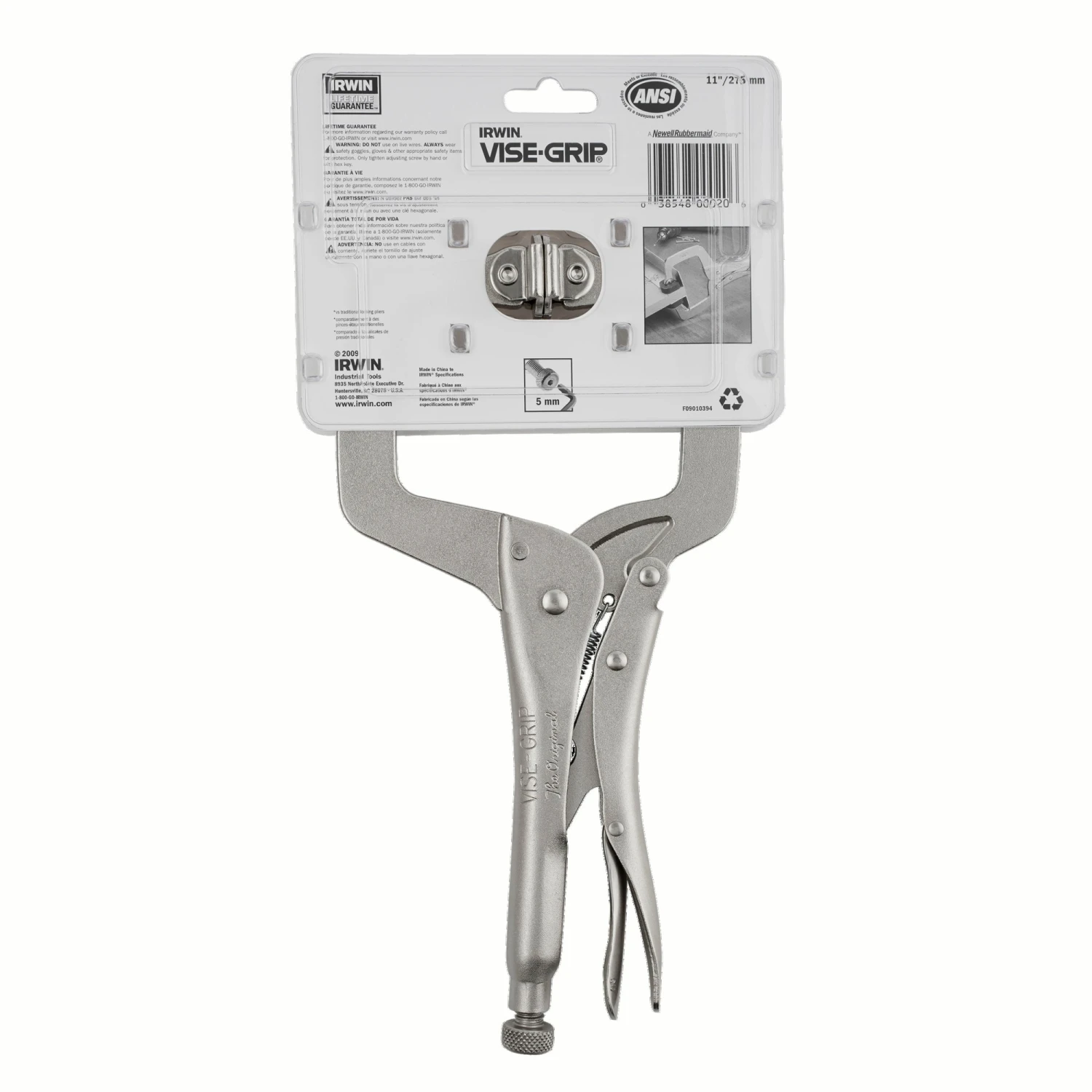 IRWIN VISE-GRIP Original 11-in Locking C-clamp Pliers 7 IRWIN VISE-GRIP Original 11-in Locking C-clamp Pliers - Image 5