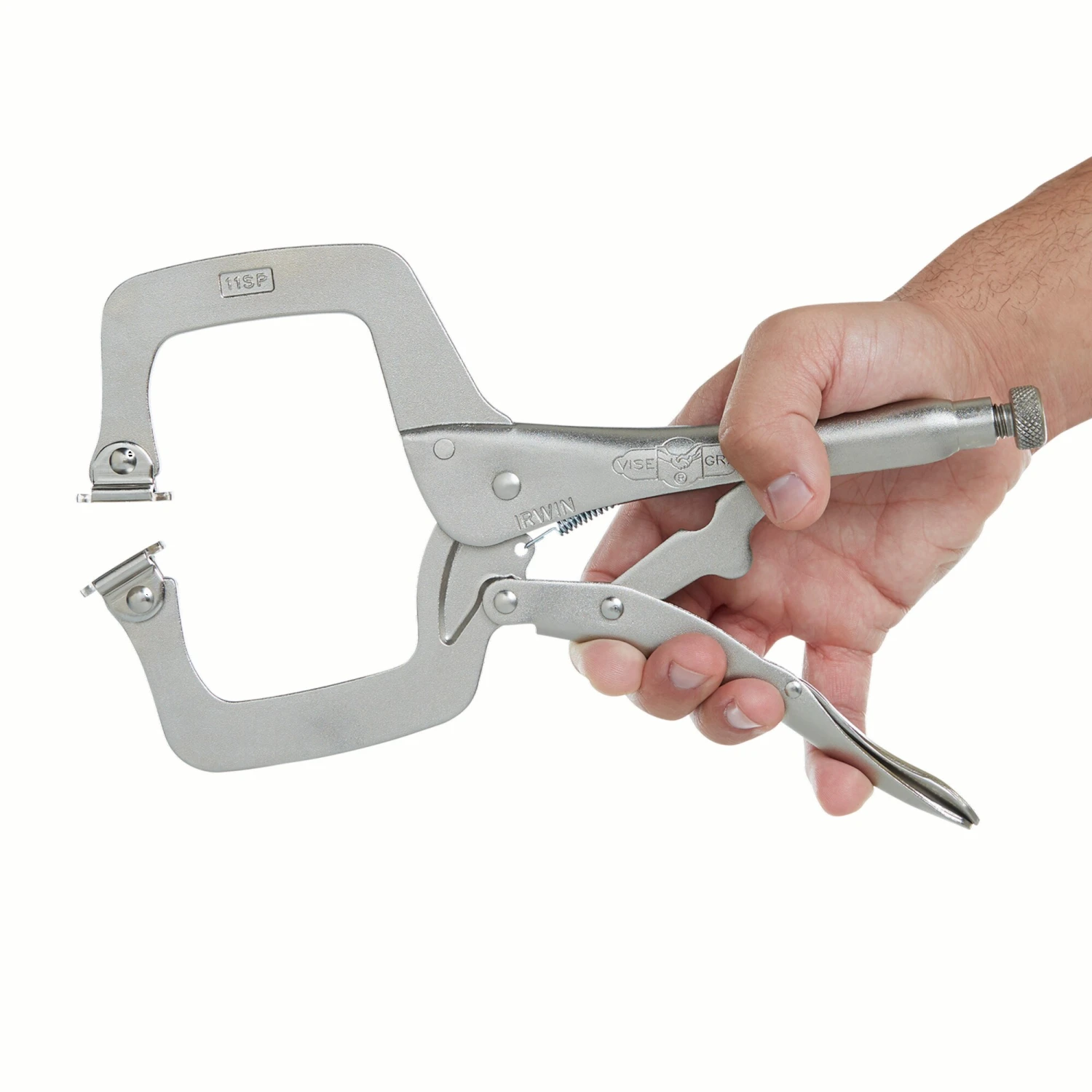 IRWIN VISE-GRIP Original 11-in Locking C-clamp Pliers 6 IRWIN VISE-GRIP Original 11-in Locking C-clamp Pliers - Image 4
