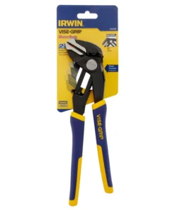 IRWIN VISE-GRIP Quick Adjusting GrooveLock 10-in Straight Jaw Locking Pliers -IRWIN Store 08167376