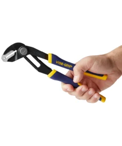 IRWIN VISE-GRIP Quick Adjusting GrooveLock 10-in Straight Jaw Locking Pliers -IRWIN Store 08167378