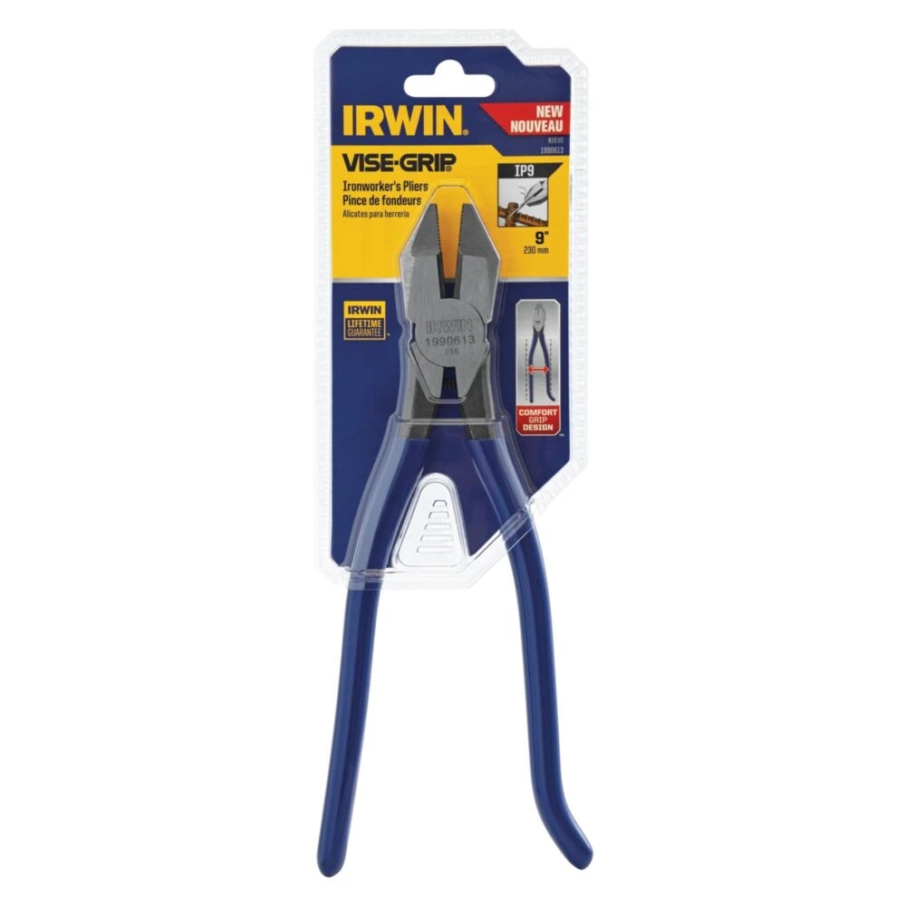 IRWIN VISE-GRIP Ironworker's 9-in Rebar Pliers 4 IRWIN VISE-GRIP Ironworker's 9-in Rebar Pliers - Image 2