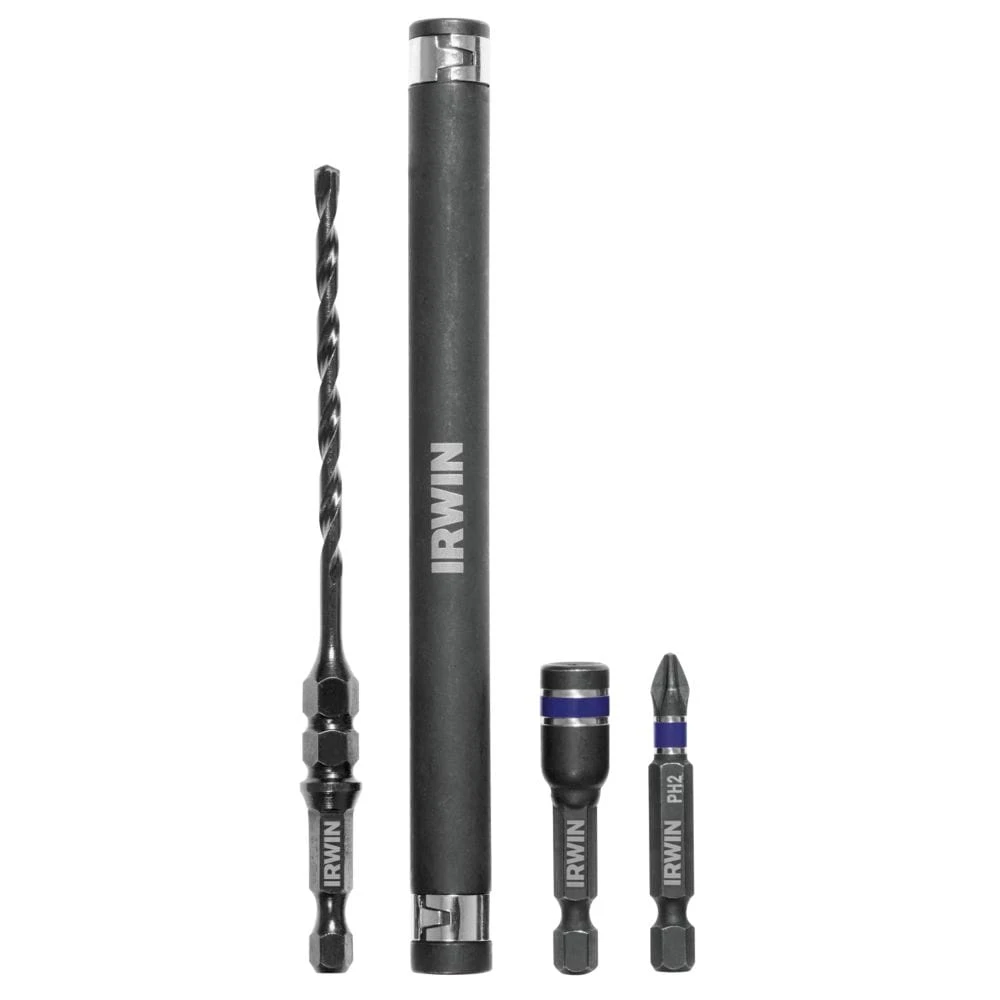 IRWIN Masonry Drill Bits 4-Piece x Masonry Drill Bit Set for Hammer Drill 3 IRWIN Masonry Drill Bits 4-Piece x Masonry Drill Bit Set for Hammer Drill