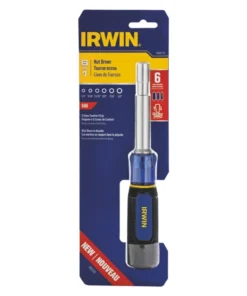 IRWIN Nut Drivers 1/4-in; 5/16-in; 11/32-in; 3/8-in; 7/16-in; 1/2-in 1-7/8-in SAE Hex Nut Driver 13 IRWIN Nut Drivers 1/4-in; 5/16-in; 11/32-in; 3/8-in; 7/16-in; 1/2-in 1-7/8-in SAE Hex Nut Driver -IRWIN Store 08170920