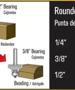 IRWIN Router Bit Sets 15-Piece Carbide-Tipped Router Bit Set -IRWIN Store 08173625 scaled