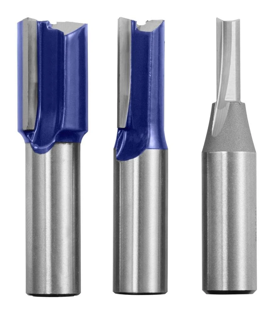 IRWIN Router Bit Sets 3-Piece Carbide-Tipped Router Bit Set 3 IRWIN Router Bit Sets 3-Piece Carbide-Tipped Router Bit Set