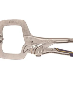 IRWIN VISE-GRIP Reduced Hand Span Fast Release 11-in Welding C-clamp Locking Pliers Swivel Tips