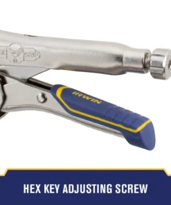 IRWIN VISE-GRIP Reduced Hand Span Fast Release 11-in Welding C-clamp Locking Pliers Swivel Tips -IRWIN Store 09698431