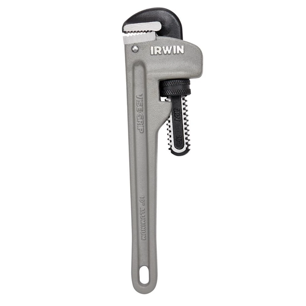 IRWIN Pipe Wrenches VISE-GRIP 10-in Aluminum Pipe Wrench 3 IRWIN Pipe Wrenches VISE-GRIP 10-in Aluminum Pipe Wrench