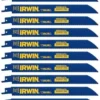 IRWIN Reciprocating Saw Blades 10-Pack Bi-Metal 8-in 18-TPI Metal Cutting Reciprocating Saw Blade 2 IRWIN Reciprocating Saw Blades 10-Pack Bi-Metal 8-in 18-TPI Metal Cutting Reciprocating Saw Blade -IRWIN Store 10032609