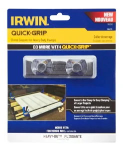 IRWIN Clamp Attachments QUICK-GRIP Heavy-Duty Clamp Coupler 12 IRWIN Clamp Attachments QUICK-GRIP Heavy-Duty Clamp Coupler -IRWIN Store 10391684
