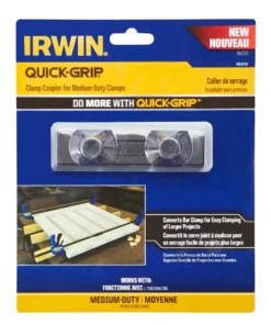IRWIN Clamp Attachments QUICK-GRIP Medium-Duty Clamp Coupler -IRWIN Store 10391690