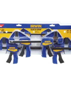 IRWIN Clamps QUICK-GRIP 6-Pack Assorted Light-Duty One Handed Bar Clamp -IRWIN Store 10483928