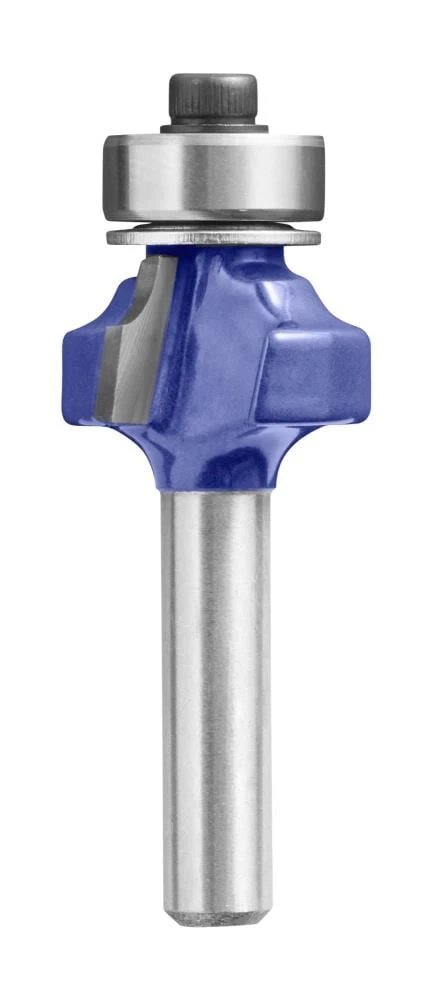 IRWIN Edge-Forming Router Bits 1/8-in Carbide-Tipped Roundover Router Bit 3 IRWIN Edge-Forming Router Bits 1/8-in Carbide-Tipped Roundover Router Bit
