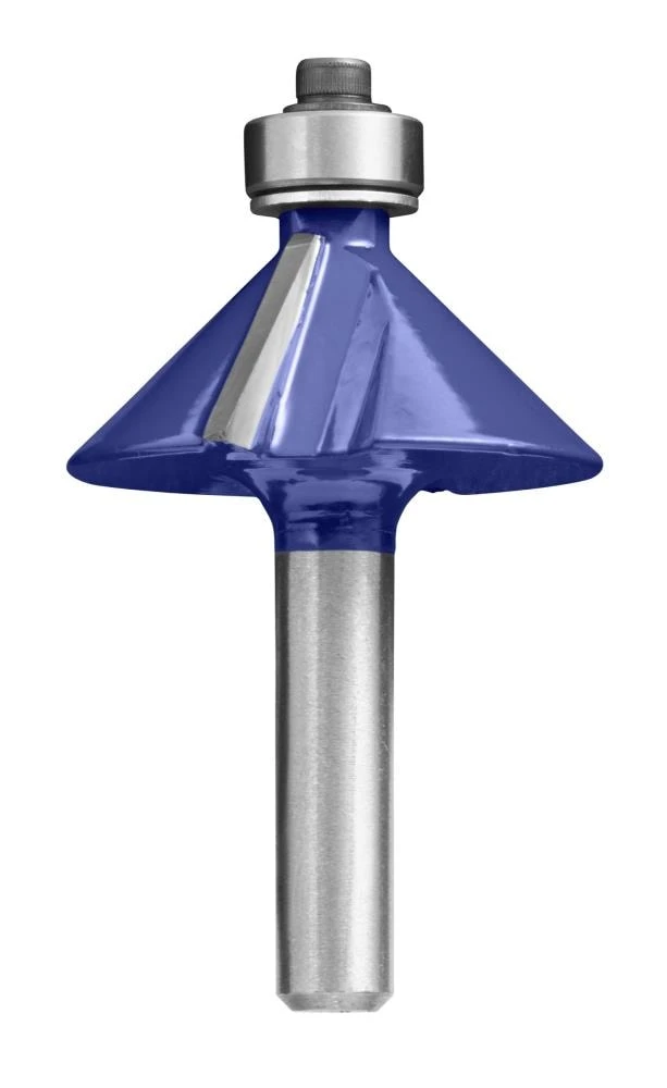 IRWIN Edge-Forming Router Bits Carbide-Tipped Chamfer Router Bit 3 IRWIN Edge-Forming Router Bits Carbide-Tipped Chamfer Router Bit
