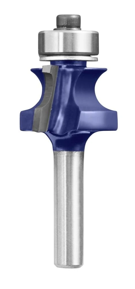 IRWIN Edge-Forming Router Bits 1/8-in Carbide-Tipped Beading Router Bit 3 IRWIN Edge-Forming Router Bits 1/8-in Carbide-Tipped Beading Router Bit