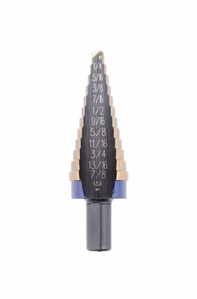 IRWIN Step Drill Bits 3/8-in 12-Step Drill Bit 3 IRWIN Step Drill Bits 3/8-in 12-Step Drill Bit