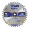 IRWIN Circular Saw Blades Marathon 10-in 40-Tooth Carbide Miter/Table Saw Blade -IRWIN Store 16301410