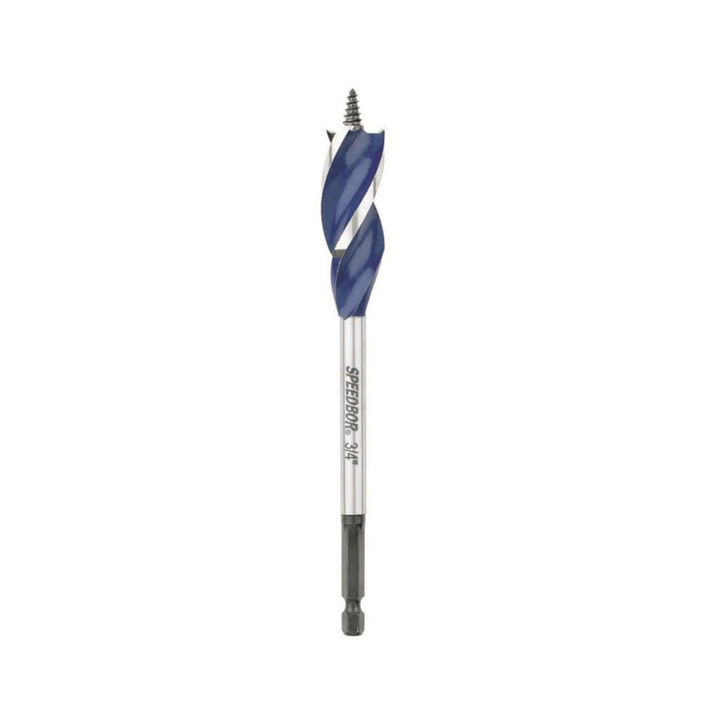 IRWIN Woodboring Drill Bits 3/4-in Woodboring Tri-flute Drill Bit 3 IRWIN Woodboring Drill Bits 3/4-in Woodboring Tri-flute Drill Bit