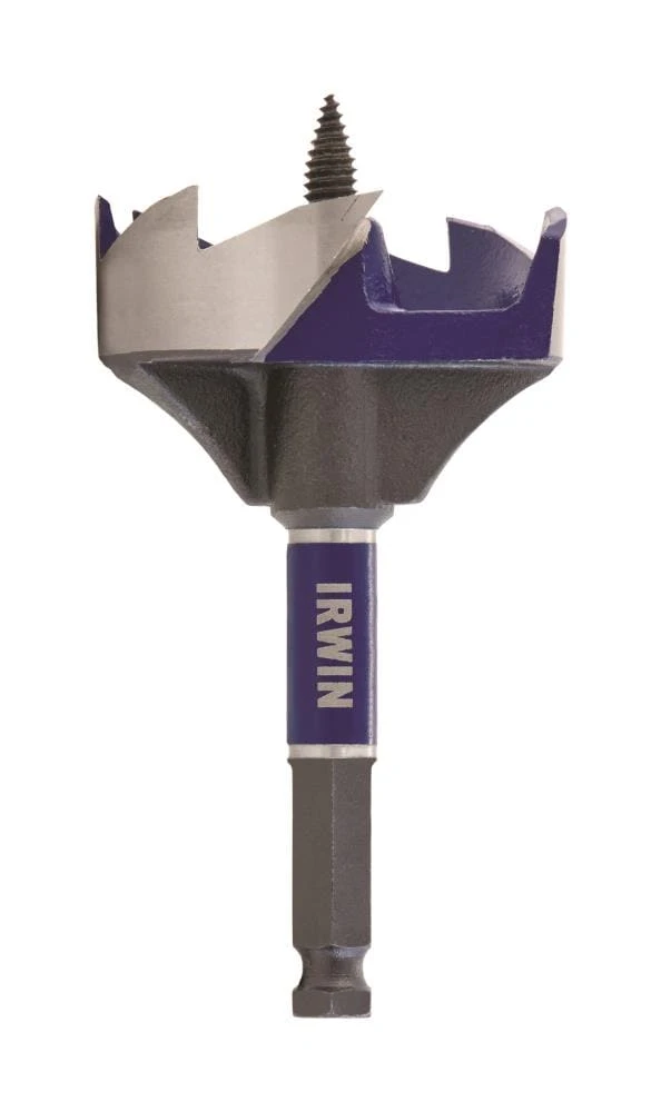 IRWIN Woodboring Drill Bits WeldTec 2-9/16-in Woodboring Self-feed Drill Bit 3 IRWIN Woodboring Drill Bits WeldTec 2-9/16-in Woodboring Self-feed Drill Bit