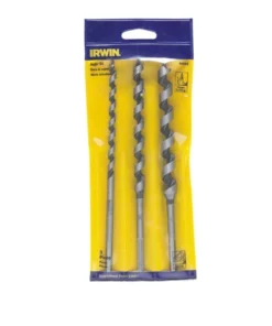 IRWIN Woodboring Drill Bits 3-Piece Assorted Woodboring Auger Drill Bit Set