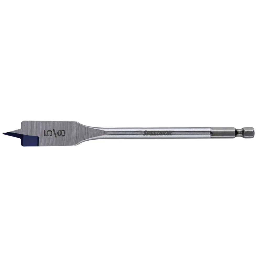IRWIN Woodboring Drill Bits Standard Length 5/8-in Woodboring Spade Drill Bit 4 IRWIN Woodboring Drill Bits Standard Length 5/8-in Woodboring Spade Drill Bit - Image 2