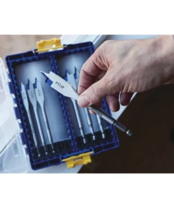 IRWIN Woodboring Drill Bits 8-Piece Assorted Woodboring Spade Drill Bit Set -IRWIN Store 17486843