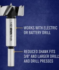 IRWIN Woodboring Drill Bits Marples 14-Piece 3/8-in Woodboring Forstner Drill Bit Set -IRWIN Store 17683984