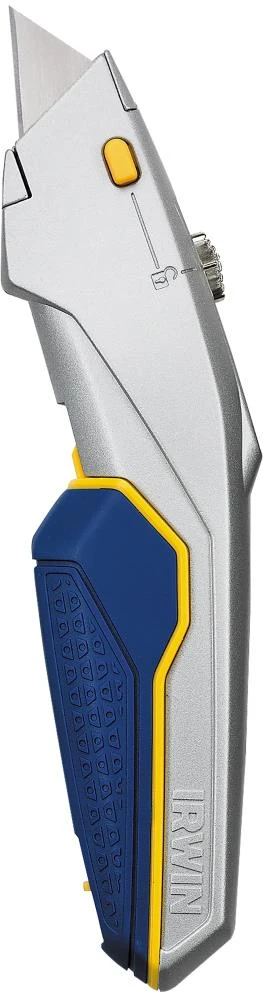 IRWIN Utility Knives 3/4-in 3-Blade Retractable Utility Knife with On Tool Blade Storage 3 IRWIN Utility Knives 3/4-in 3-Blade Retractable Utility Knife with On Tool Blade Storage