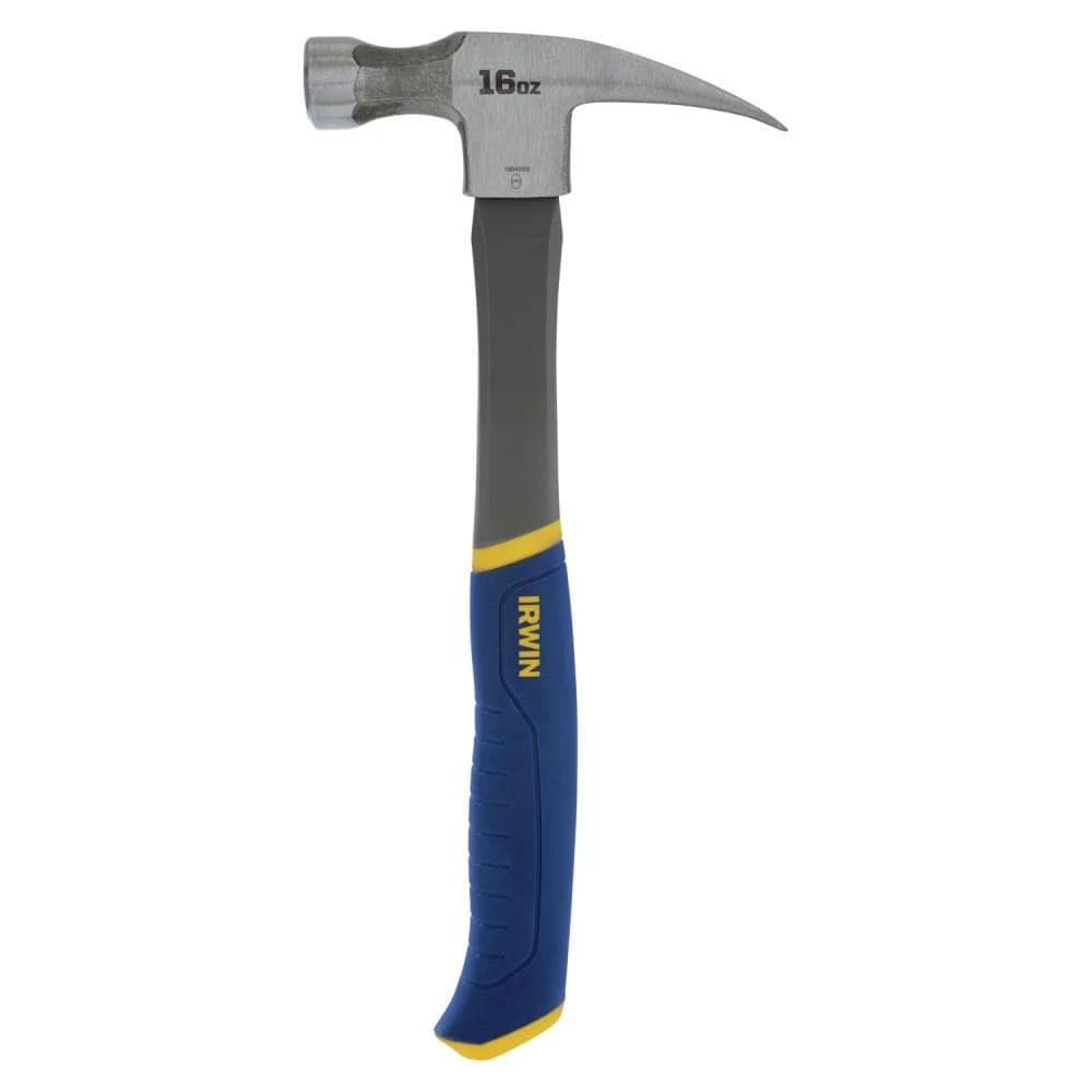 IRWIN Hammers 16-oz Smooth Face Steel Head Fiberglass Framing Hammer 3 IRWIN Hammers 16-oz Smooth Face Steel Head Fiberglass Framing Hammer