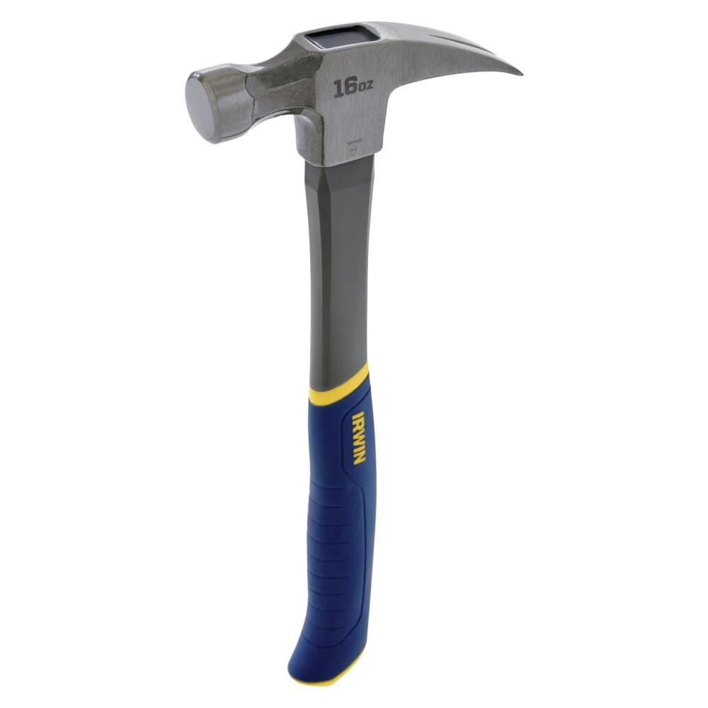 IRWIN Hammers 16-oz Smooth Face Steel Head Fiberglass Framing Hammer 4 IRWIN Hammers 16-oz Smooth Face Steel Head Fiberglass Framing Hammer - Image 2