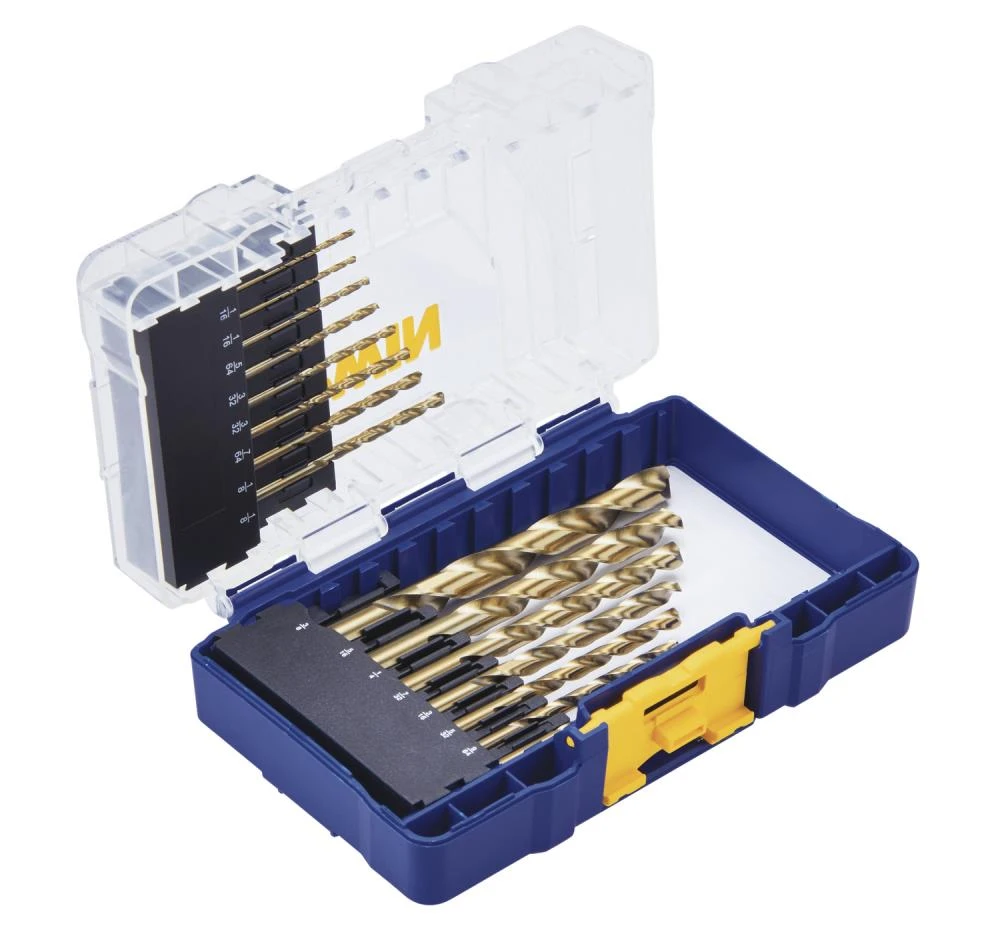 IRWIN Twist Drill Bits 15-Piece Assorted x Set Cobalt Twist Drill Bit Set 4 IRWIN Twist Drill Bits 15-Piece Assorted x Set Cobalt Twist Drill Bit Set - Image 2