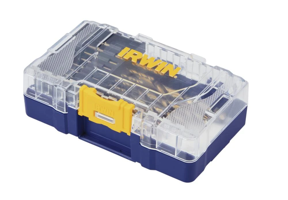 IRWIN Twist Drill Bits 15-Piece Assorted x Set Cobalt Twist Drill Bit Set 5 IRWIN Twist Drill Bits 15-Piece Assorted x Set Cobalt Twist Drill Bit Set - Image 3