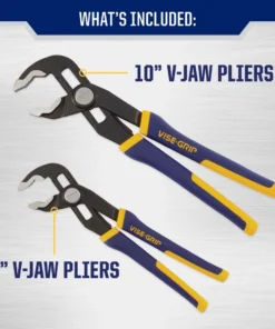 IRWIN Plier Sets VISE-GRIP GrooveLock 2-Pack Tongue & Groove Plier Set 16 IRWIN Plier Sets VISE-GRIP GrooveLock 2-Pack Tongue & Groove Plier Set -IRWIN Store 18258751