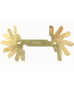 IRWIN Metric Thread Gauges 16 Leaf Metric Thread -Gauge