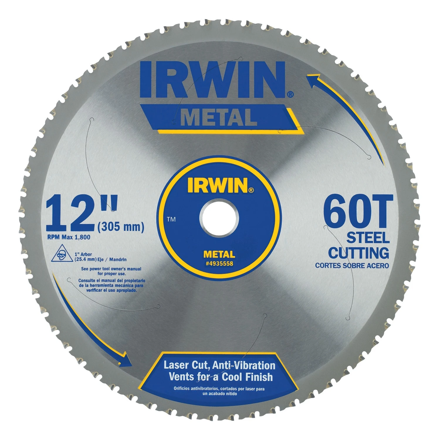 IRWIN Circular Saw Blades 12-in 60-Tooth Segmented Carbide Circular Saw Blade 3 IRWIN Circular Saw Blades 12-in 60-Tooth Segmented Carbide Circular Saw Blade