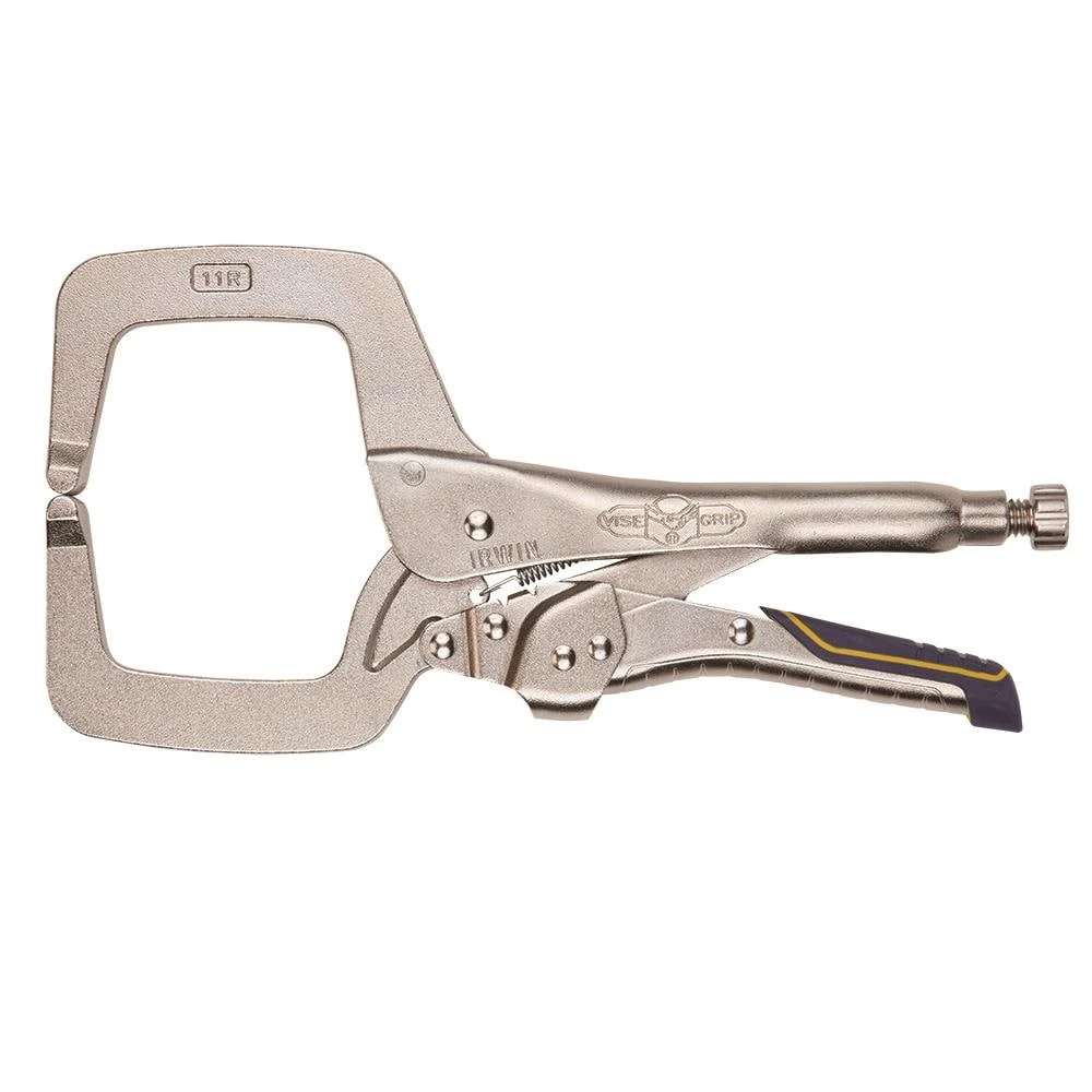 IRWIN VISE-GRIP Reduced Hand Span Fast Release 11-in Welding C-clamp Locking Pliers 3 IRWIN VISE-GRIP Reduced Hand Span Fast Release 11-in Welding C-clamp Locking Pliers
