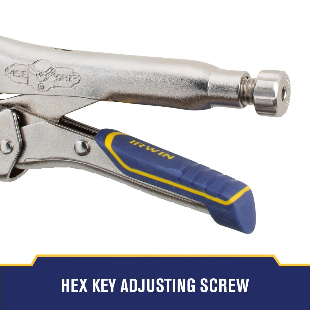 IRWIN VISE-GRIP Reduced Hand Span Fast Release 11-in Welding C-clamp Locking Pliers 5 IRWIN VISE-GRIP Reduced Hand Span Fast Release 11-in Welding C-clamp Locking Pliers - Image 3