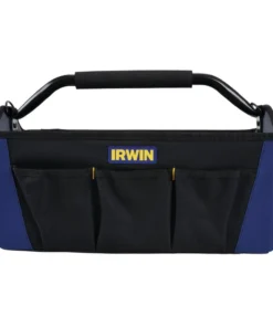 IRWIN Tool Bags Blue/Black Polyester 18-in Tool Tote