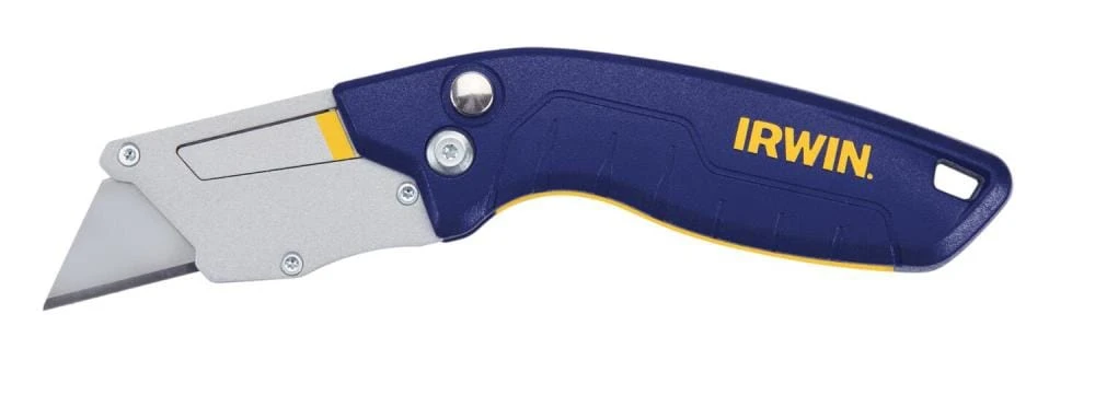 IRWIN Utility Knives Pro flip 1-Blade Folding Utility Knife with On Tool Blade Storage 3 IRWIN Utility Knives Pro flip 1-Blade Folding Utility Knife with On Tool Blade Storage