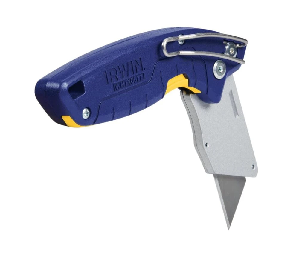 IRWIN Utility Knives Pro flip 1-Blade Folding Utility Knife with On Tool Blade Storage 7 IRWIN Utility Knives Pro flip 1-Blade Folding Utility Knife with On Tool Blade Storage - Image 5