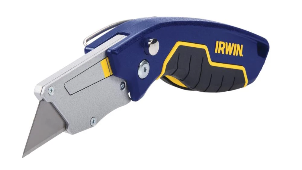 IRWIN Utility Knives Pro flip 3-Blade Folding Utility Knife with On Tool Blade Storage 4 IRWIN Utility Knives Pro flip 3-Blade Folding Utility Knife with On Tool Blade Storage - Image 2