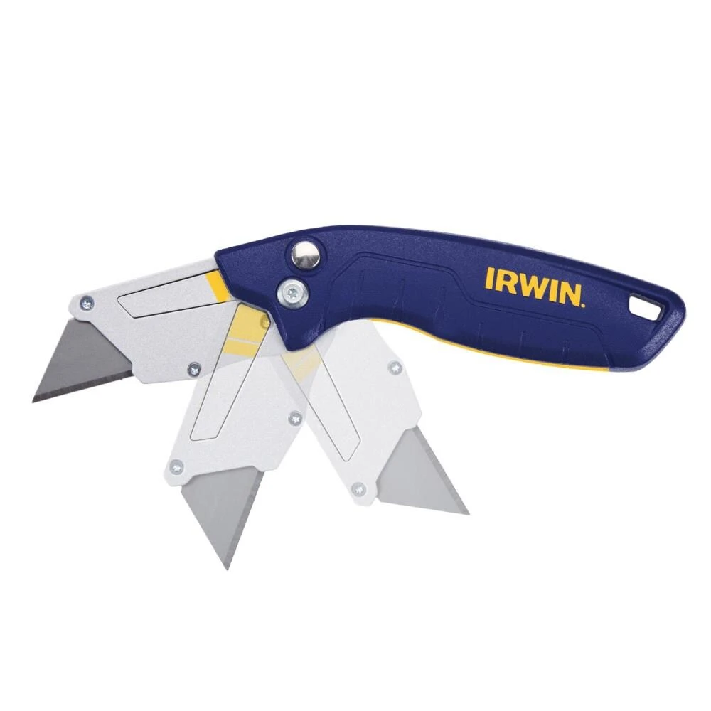 IRWIN Utility Knives Pro flip 1-Blade Folding Utility Knife with On Tool Blade Storage 11 IRWIN Utility Knives Pro flip 1-Blade Folding Utility Knife with On Tool Blade Storage - Image 9