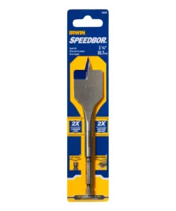 IRWIN Woodboring Drill Bits Standard length 1-1/4-in Woodboring Spade Drill Bit -IRWIN Store 44313306
